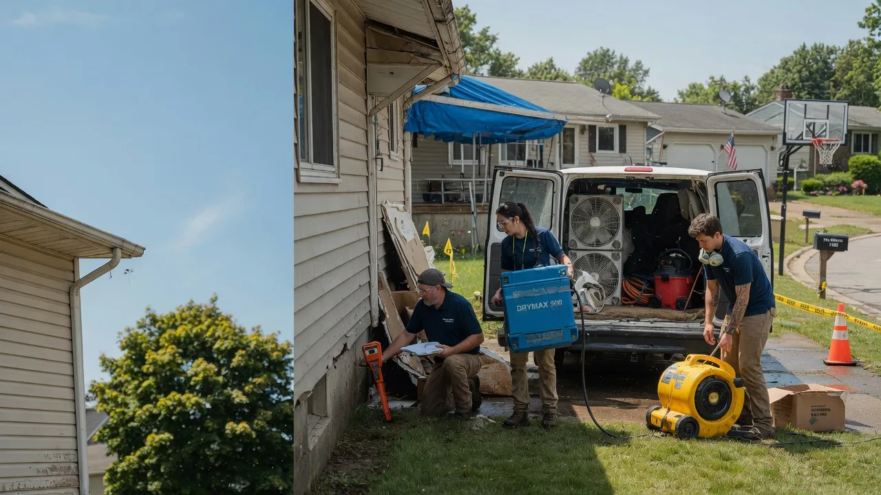 Ceiling Leak Cleanup in Hammond, NY near me